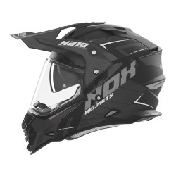 Casque NOX 312 – Casque Cross Tout-Terrain Léger et Résistant