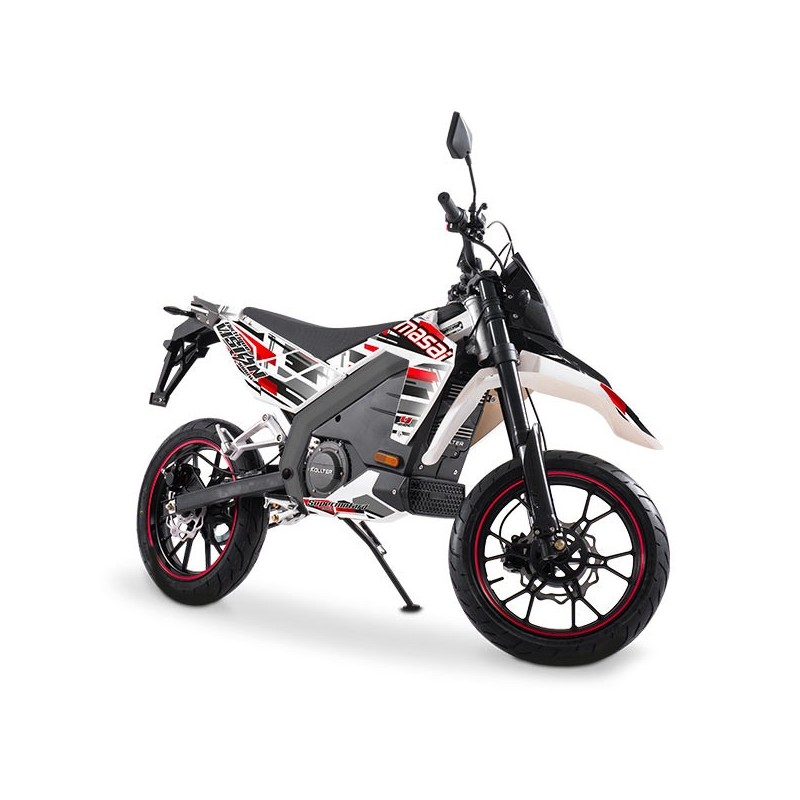 La Moto Massai Vision 3000 électrique est une moto urbaine moderne et économique