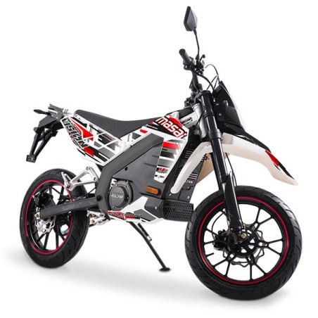 La Moto Massai Vision 3000 électrique est une moto urbaine moderne et économique