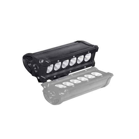 Rampe LED 30W étanche 23x7,5x7,5 cm – Éclairage Offroad pour Moto, Quad et 4x4