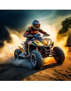 Quads électriques et thermiques 2 ou 4 roues motrices